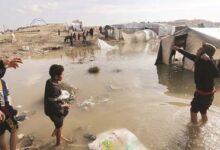 Les eaux de pluie inondent le plus grand hôpital de Gaza