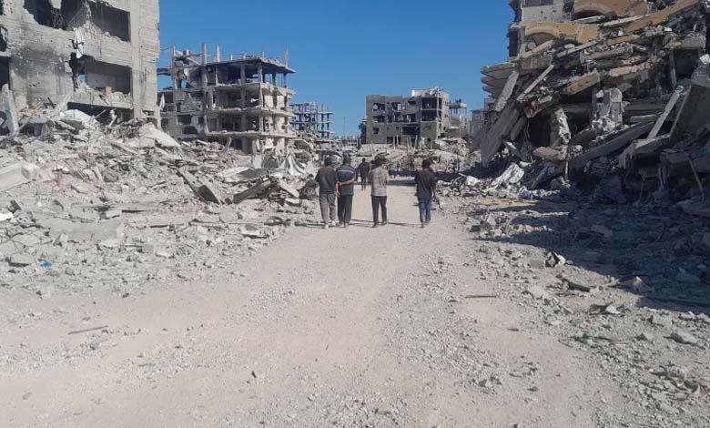 La ligne jaune au sol ne correspond pas aux cartes… des images révèlent la terreur à Gaza