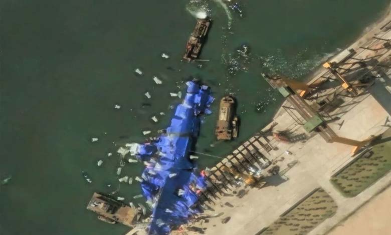Des images satellites révèlent une surprise militaire de plusieurs milliers de tonnes en Corée du Nord