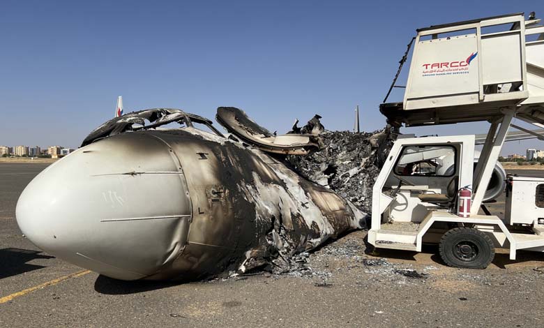 Les Forces de soutien rapide mènent des opérations qualitatives par drones et mettent l’aéroport de Khartoum hors service