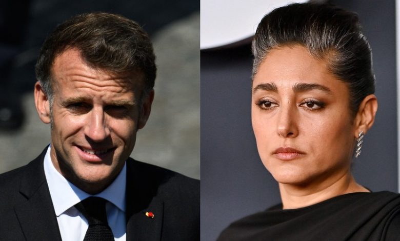 Quel est le lien entre une actrice iranienne et la gifle de Macron ?