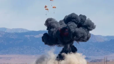Survie des pilotes… Collision de deux avions de chasse américains lors d’un spectacle aérien