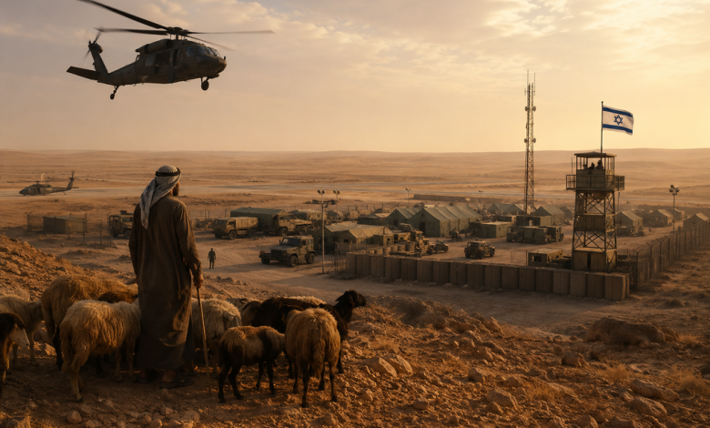 Un berger de moutons confronté à une énigme dans le désert irakien… Israël a-t-elle construit une nouvelle base ?