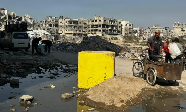 L’extension de la ligne jaune étouffe ce qui reste de vie à Gaza