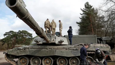 Tempête de printemps pousse les Challenger 2 britanniques aux portes de la Russie