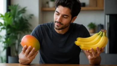 Banane ou mangue : quel fruit apporte le plus d'énergie à votre organisme ?