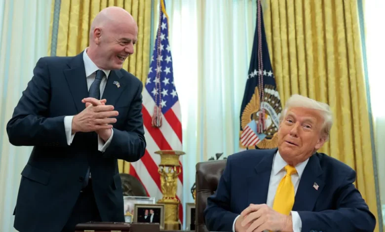 Infantino est-il devenu un joueur de l’équipe de Trump ?