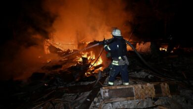 Kiev sous les frappes russes : attaques de drones et de missiles