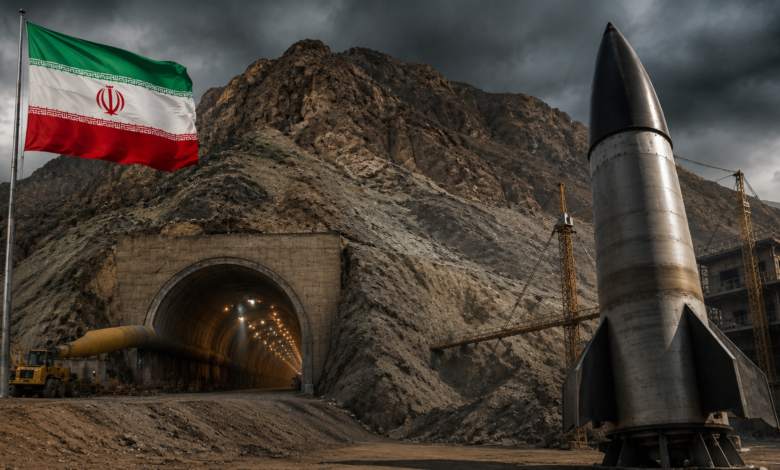 L’Iran construit dans l’ombre… Le mont Pickaxe ravive une nouvelle alerte nucléaire
