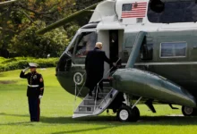 L’héliport de Marine One : la dernière empreinte de Donald Trump à la Maison-Blanche