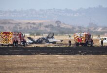 Crash d’un chasseur F-35 près d’une base d’élite en Californie