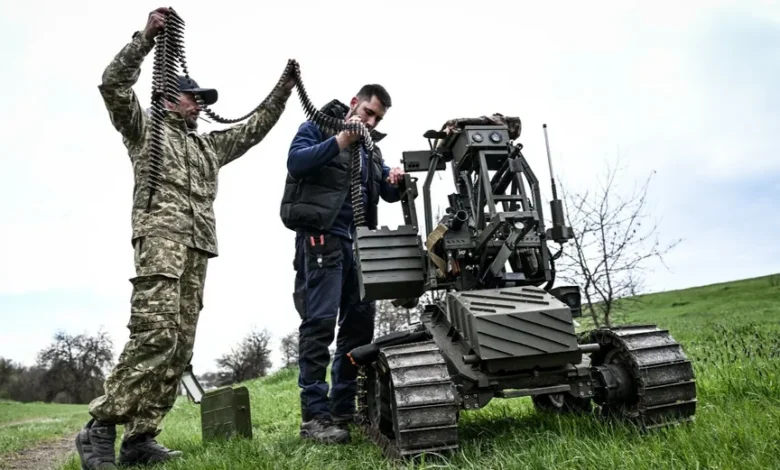 Les robots terrestres, nouvelles vedettes des champs de bataille : ventes record en Ukraine