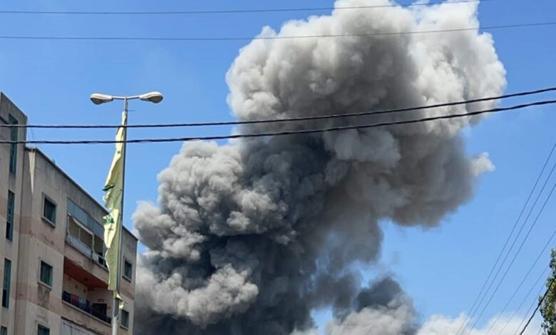 Deir al-Zahrani sous le feu… des frappes israéliennes visent le sud du Liban