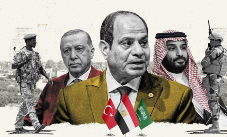 Égypte, Turquie, Arabie saoudite et Qatar : comment le soutien extérieur a transformé la guerre au Soudan en conflit prolongé