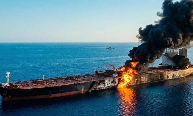 Les États-Unis révèlent la vérité sur l’explosion d’un pétrolier provoquée par des mines marines dans le détroit d’Ormuz